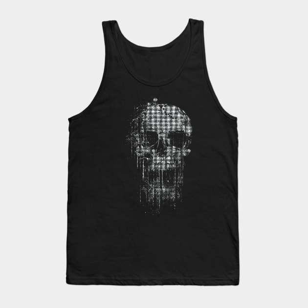 Cool Skull Tank Top by RicoMambo